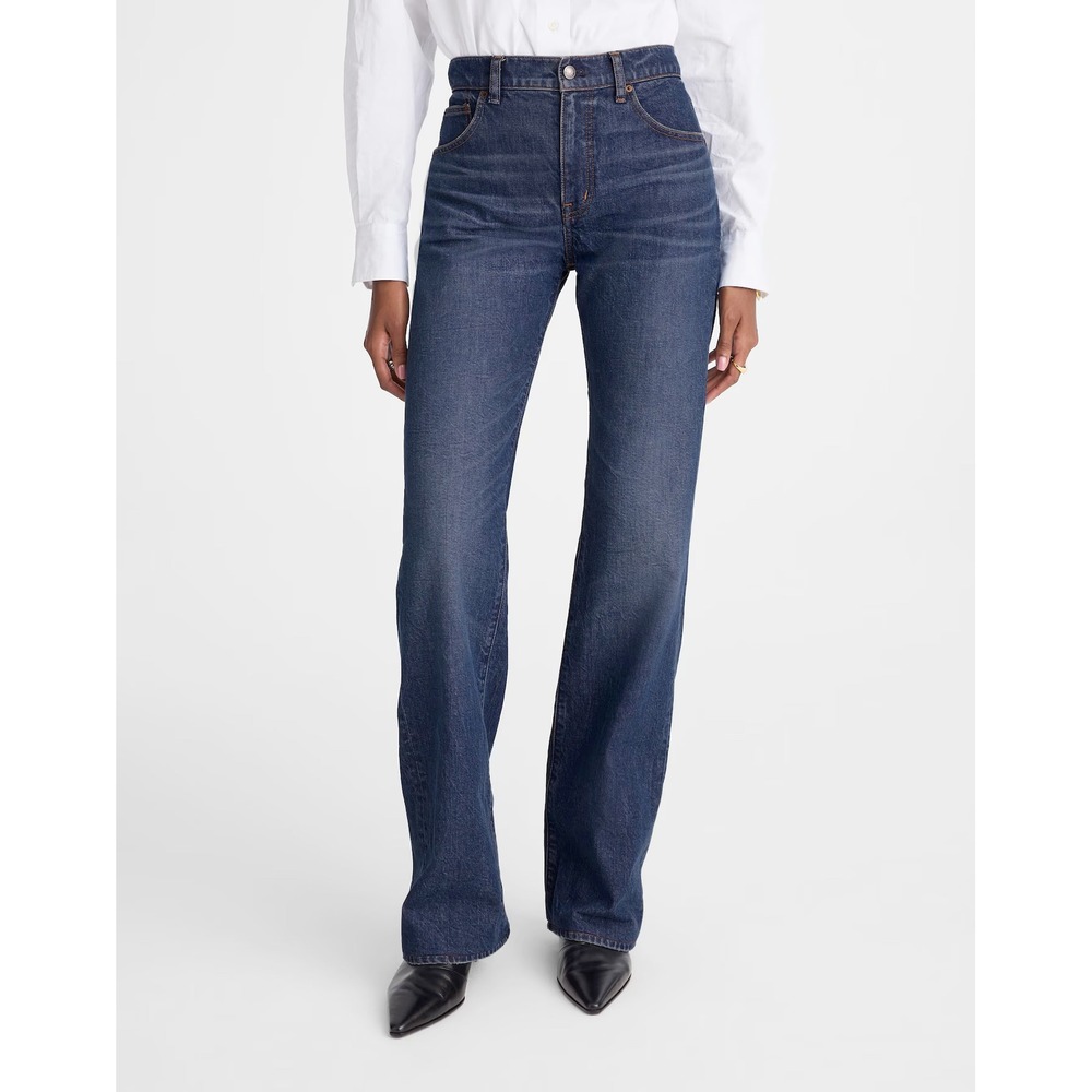Madewell Relaxed Bootcut Jeans Pleasantville Wash 29‎ Office Casual Spring Denim